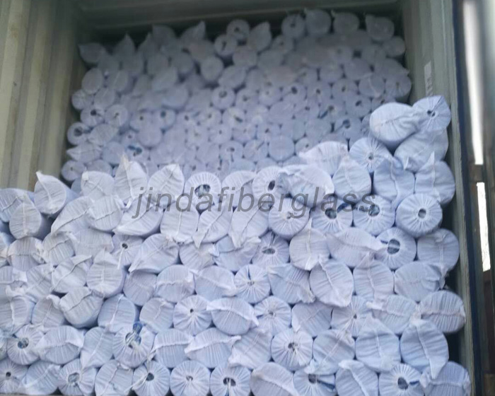 Alkaline resistant fiberglass mesh