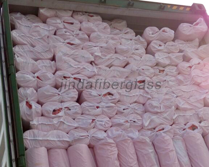 Alkaline resistant fiberglass mesh